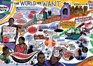 The World We Want Graphic Recording